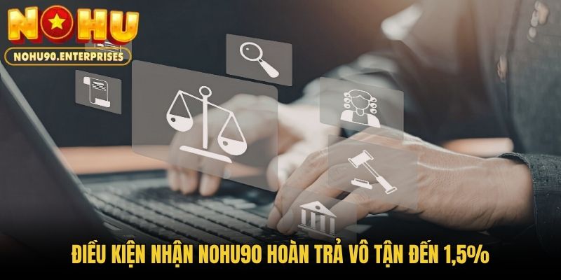 Điều kiện nhận Nohu90 hoàn trả vô tận đến 1.5%